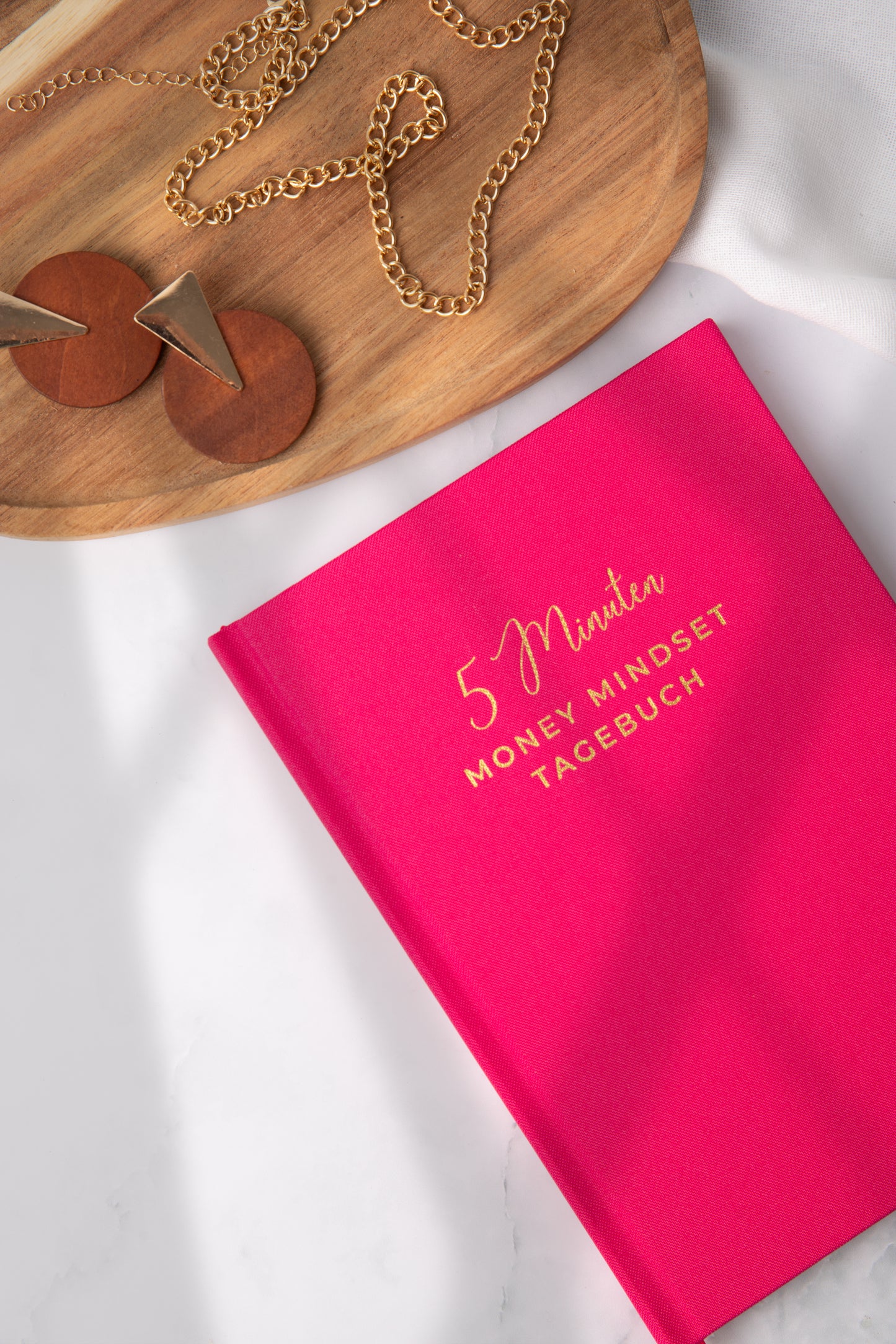 MONEY MIND | 5 Minuten Dankbarkeit & Money Mindset Tagebuch - pink